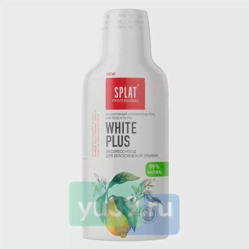 Ополаскиватель для полости рта SPLAT WHITE PLUS, 275 мл.-0