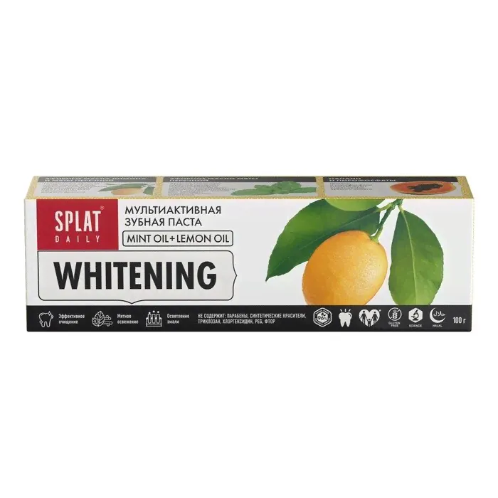 Зубная паста Splat Daily Whitening, 100 г-0